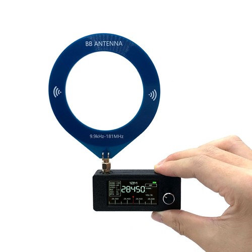 Pocket-size SI4732 Radio RF Receiver Loop Antenna Support LSB USB AM FM W/Cabble - Photo 5/11