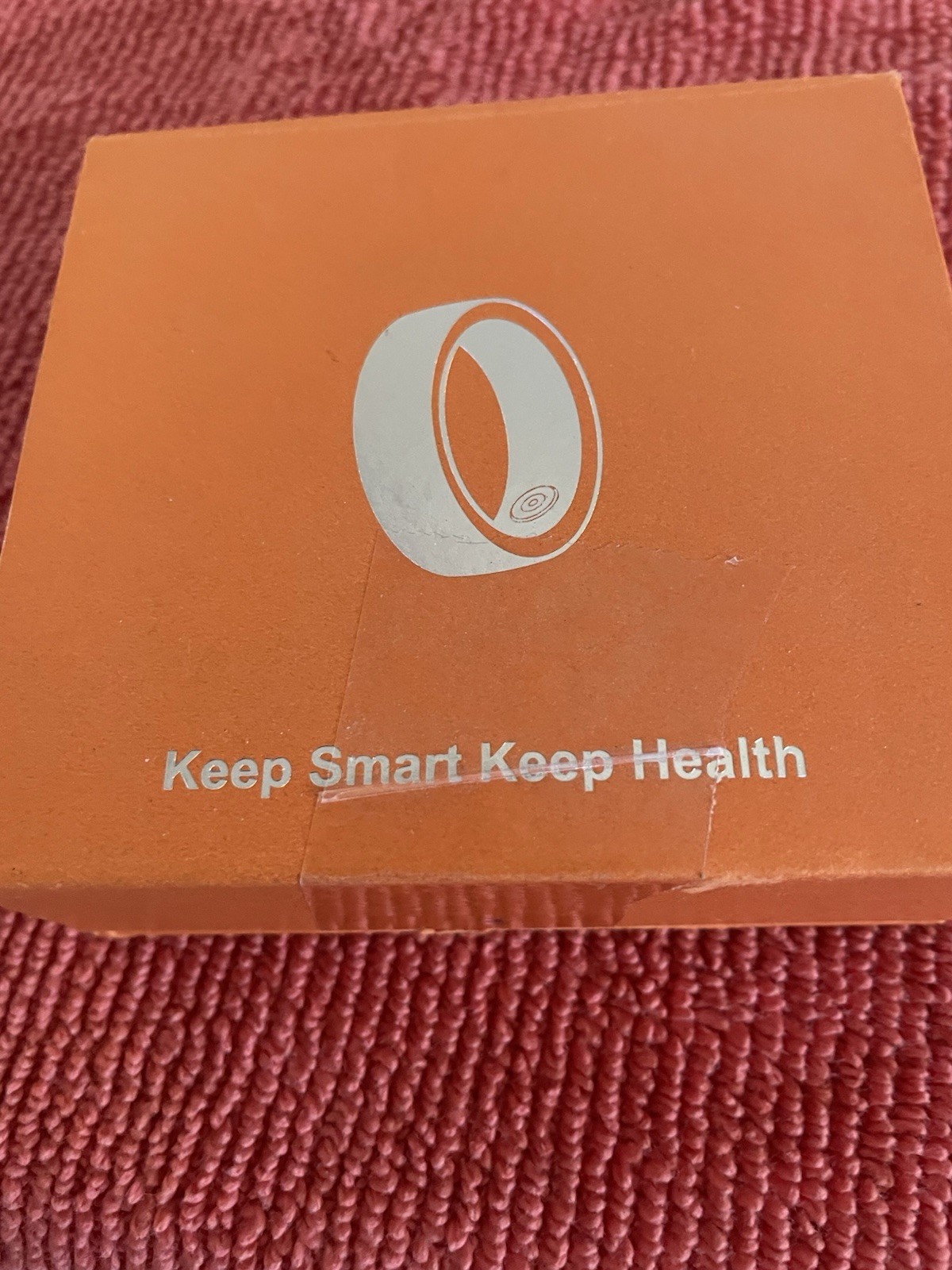 Smart Fitness Tracker Ring for Men & Women - Silver Size 9