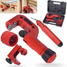4PCS Tubing Cutter Set Copper Pipe Cutter Mini Tube Cutter Deburring Tools Set