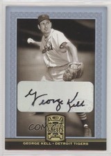 2005 Donruss Greats Gold Holofoil Signatures George Kell (MLB 14 Yr) Auto 7ba