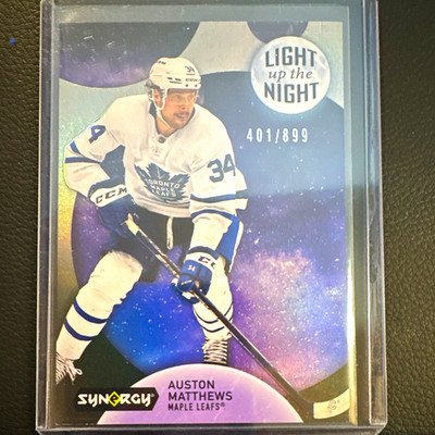 Upper Deck 2022-23 Synergy Light Up the Night Auston Matthews #LN-AM /899 Leafs
