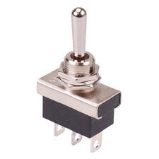 (On)-Off-(On) Momentary Toggle Switch SPDT 25A 12VDC