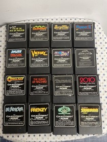 Coleco Vision & Adam Video Game Lot of 16 COLECOVISION Vintage TESTED WORKING