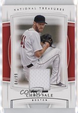 2020 Panini National Treasures 4/99 Chris Sale #9 2p7