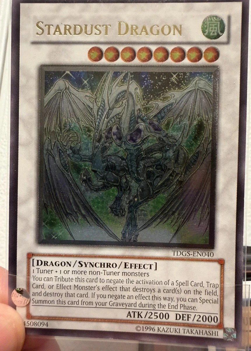 Stardust Dragon Yu-Gi-Oh! TCG Ultimate Rare Individual Collectible