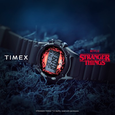 タイメックスTimex Atlantis x Stranger Things 40mm Watch時計 TIMEX] Watch Timex Atlantis Stranger Things Stranger Singing