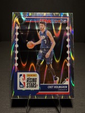 2023-24 Panini NBA Hoops Chet Holmgren #293 Wave Prizm Premium Stock