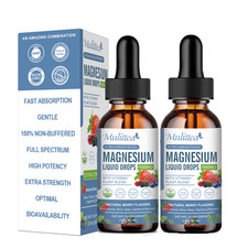 Magnesium Complex 1500mg Vitamin for Sleep, Muscle  Bone 60ML Vegan Drop