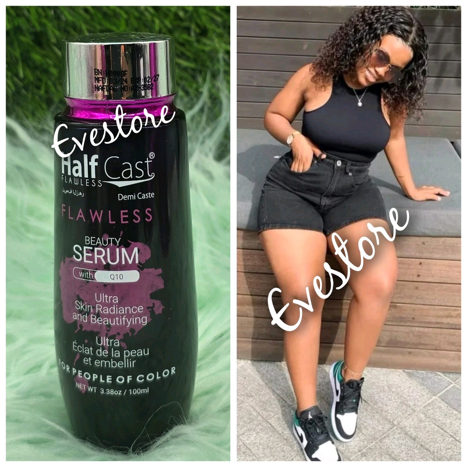 Glow Flawless Unifying Lightening Lotion, Purifying Bar, Ulta Radiance Serum