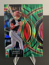 2024 Select Robert Hassell #98 Green Flash Prizm Premier Level Nationals