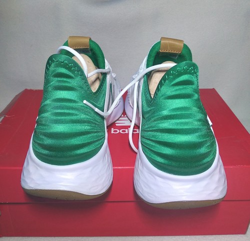 New Balance Mens Sz 13 Fresh Foam Roav MROAVWG1 White Green NEW With *Box - Picture 4 of 11