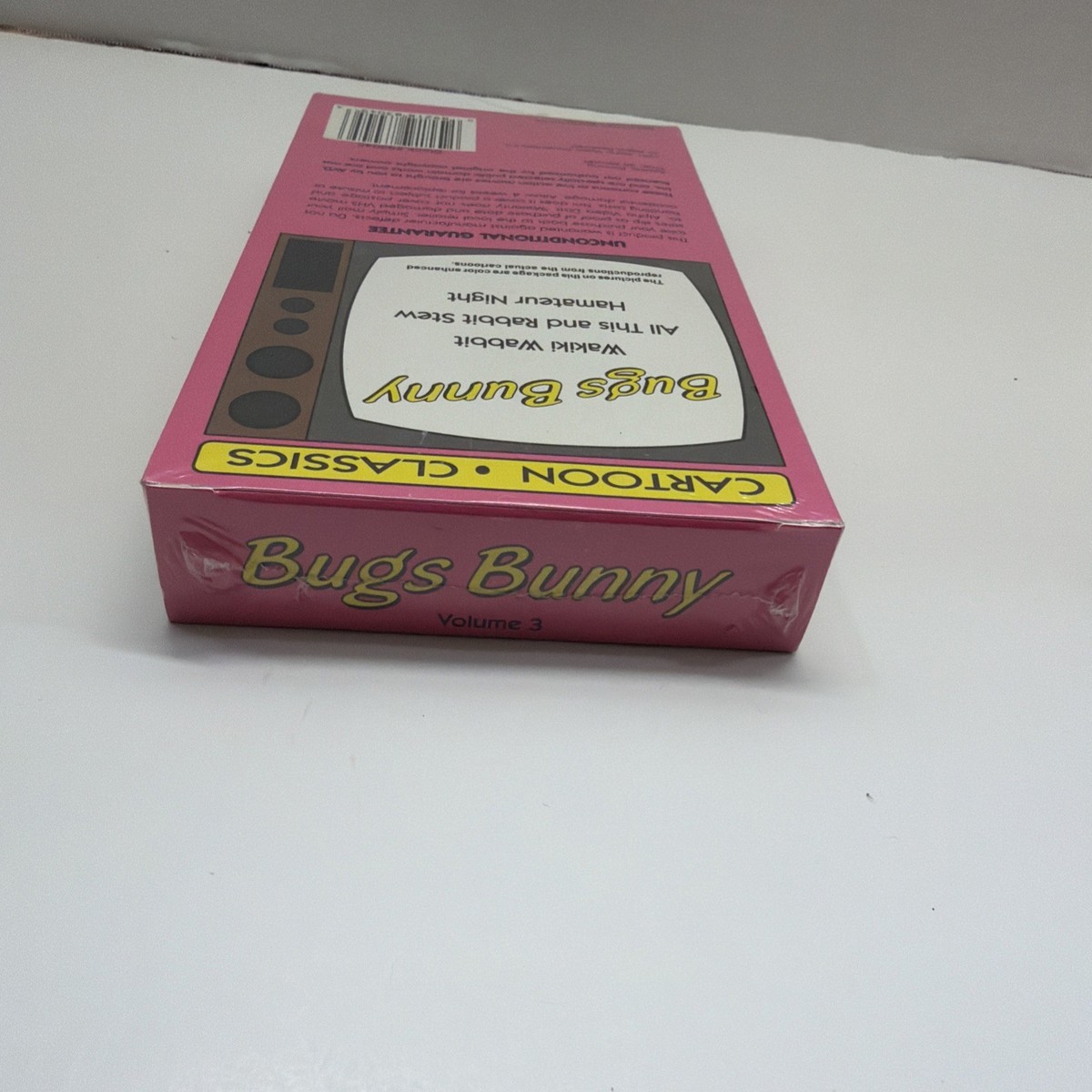 テレビ wakky Cartoon Classics Bugs Bunny VHS Volume 3 Wakiki Wabbit for sale
