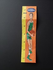 1969 Topps Basketball Rulers #3 Bailey Howell Celtics HOF Mississippi St