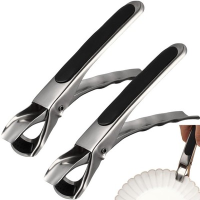 2 Pcs Küchenaccessoires Anti Verbrühungsclip Pfannengreifer-Clip