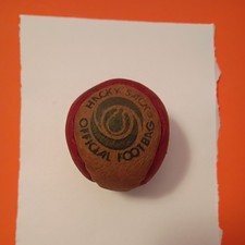 Vintage Original Hacky Sack Official Footbag 80s Hand Made 2-Panel 4151994