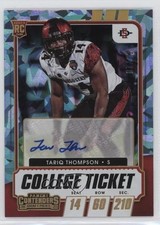 2021 Panini Contenders Draft Picks College Ticket 7/23 Tariq Thompson Auto 1u6