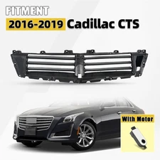 Front Radiator Shutter Grille Air Intake Assy For 2016-2019 Cadillac CTS W/Motor