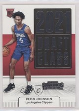 2021-22 Panini Contenders 2021 Draft Class Contenders Keon Johnson #21 uk2