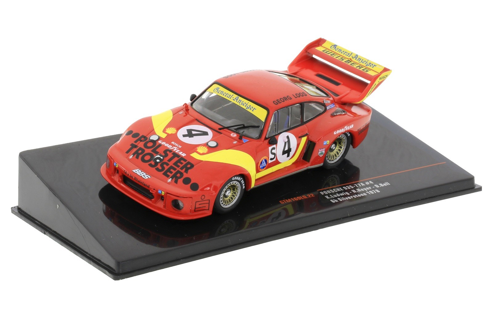 Porsche 935/77A IXO Models le cadeau idéal pour collectionneur automobile
