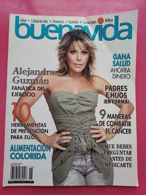 Revista BuenaVida Buena Vida Alejandra Guzman Junio  2010 Puerto Rico PB #6176