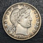 1910-S Barber Half Dollar. VF Details. San Francisco