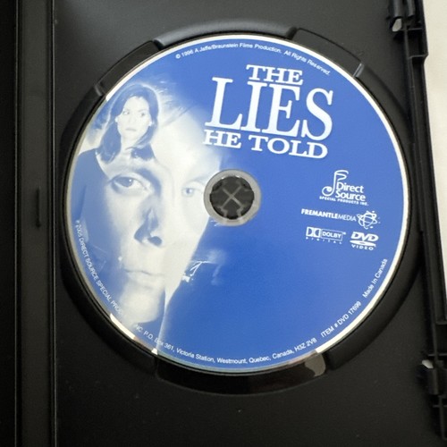 The Lies He Told (DVD, 1997) - Picture 3 of 3