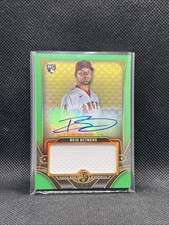 Reid Detmers Rookie Auto 2022 Topps Triple Threads Jumbo Relic #19/50