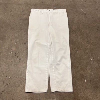 Ben Davis Pants Mens 36 x 30 White Straight Streetwear Workwear Painter