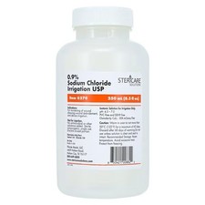 Nurse Assist 6270 Saline Sterile Screw Top Bottle 250mL