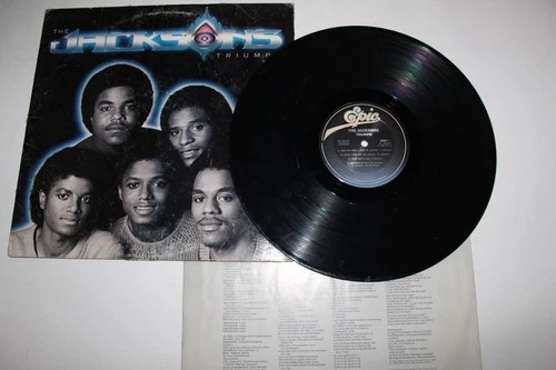 The Jacksons - Triumph LP 1980 1st Press Epic FE-36424 Michael Jackson Pop Soul