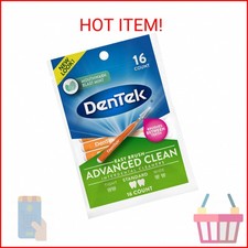 DenTek Easy Brush Interdental Cleaners, Standard Between Teeth Brushes, Plaque C