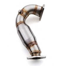 SPORTAUSPUFFANLAGE KAT. 3" EDELSTAHL-FALLROHR FÜR ABARTH 500 595 695 2008-2015