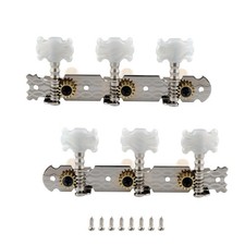 Metallor Classical Guitar String Tuners Keys Machine Heads 6mm 9.4mm Tuning Pegs