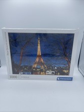 Clementoni Paris Eiffel Tower 1,000 Piece Jigsaw Puzzle FACTORY SEALED BOX