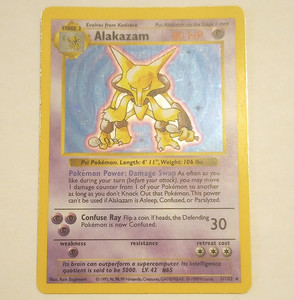1st Edition Alakazam