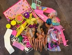 Vintage Barbie Lot Shoes Clothes Accessories Rocker Surf Shop Picnic 80s 90s Toy