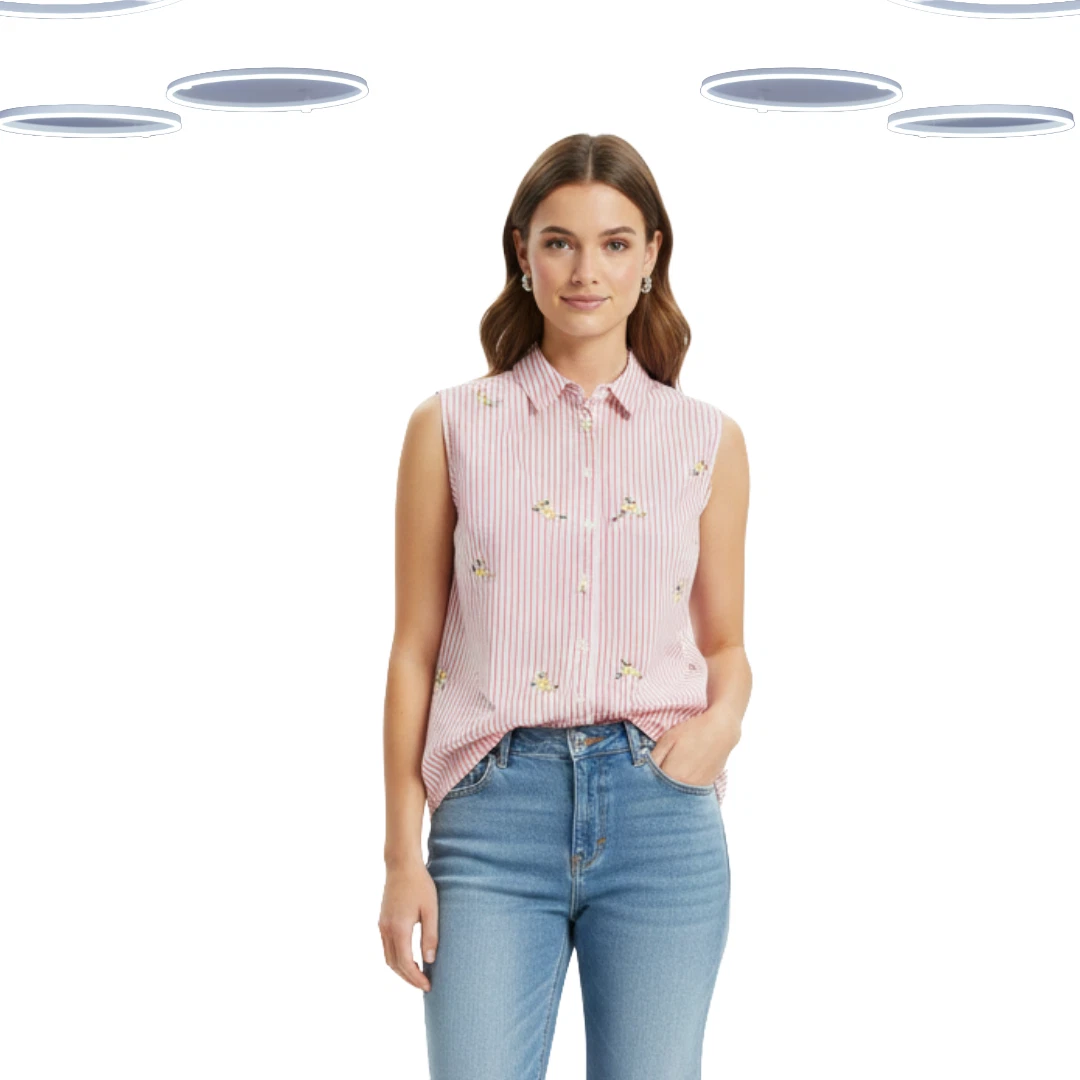 Haut à Bretelles Femme Dorothy Perkins - Imprimé Funky Coloré - Taille 12, Style Crop - Occasion TB état