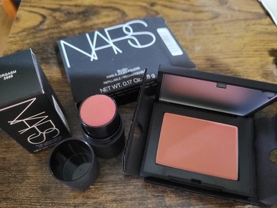 Nars The Multiple in ORGASM-MINI TRAVEL Size 0.14 Oz. & POWDER BLUSH .17 Oz.
