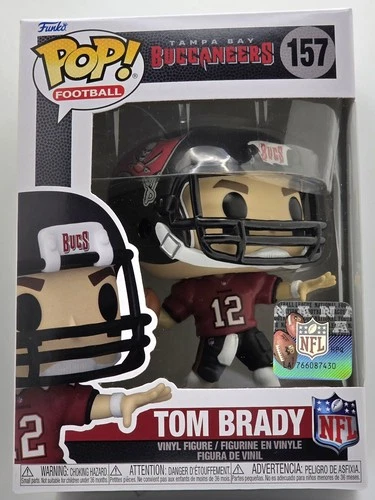 Funko Pop! Football Tom Brady #157 NFL Vinyl Figure
