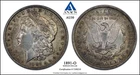1891-O Morgan Silver Dollar ANACS AU50 Nice Circulation Toning Great Eye Appeal