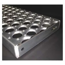 Zoro Select 61G13102-Trd30 Anti-Slip Stair Tread, 30 In. L, 13 Gauge,