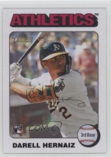 2024 Topps Heritage High Number White Border Darell Hernaiz #670 0m4r