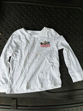 Vineyard Vines White Long Sleeve Dogs Logo Crew Neck T-Shirt 3T Halloween