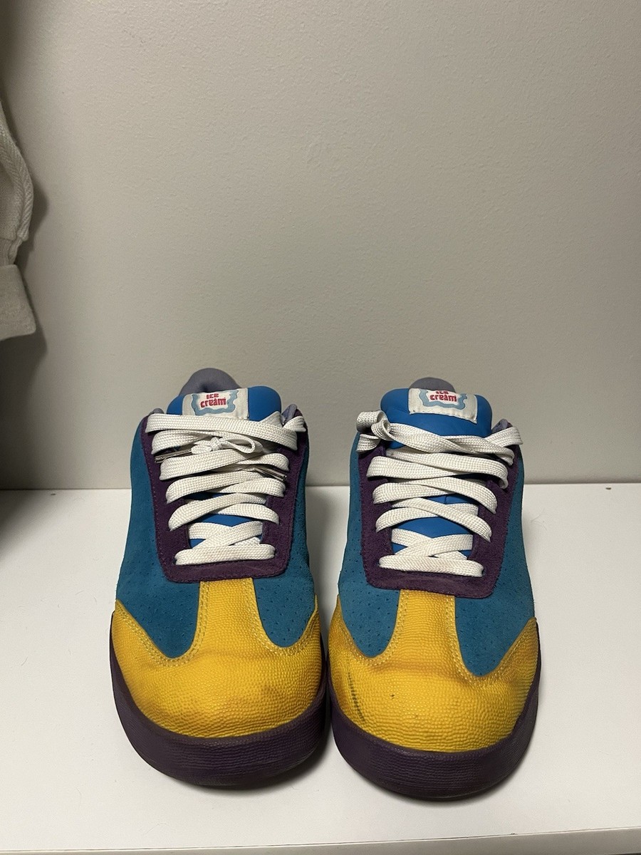 BBC Ice Cream Pharrell Reebok Board Flip 1 Malibu Blue Size  display picture 2