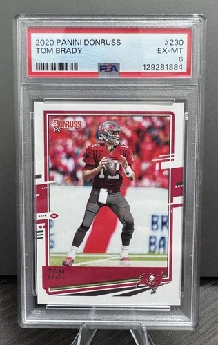 2020 Panini Donruss - Tom Brady #230 Red Jersey
