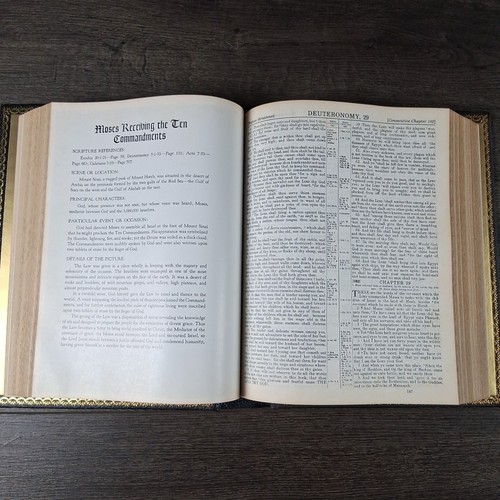 1971 Hertel Freimaurerschule & Bibliothek Referenz Red Letter Edition Bibel - Bild 3 von 7