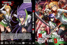 HIGH SCHOOL OF THE DEAD Anime Complete Series Episodes 1-12+OVA Dual Audio ENG/J