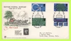 G.B. 1969 Post Office Technology Stuart First Day Cover, Posted at Tower, Typed