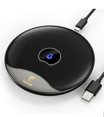TONOR USB Conference Microphone, 360° Omnidirectional PC Computer Condenser Mic
