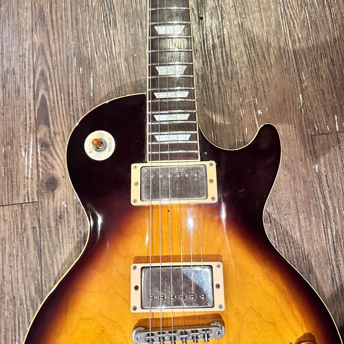ギター Burny Super Grade RLG-50 59 Model 1980's Burny RLG-50 59 Model Super Grade 1980 Tobacco Burst Electric